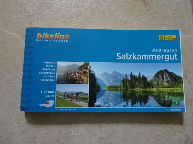 Bikeline Salzkammergut, Overige merken, Fiets- of Wandelgids, Europa, Ophalen of Verzenden