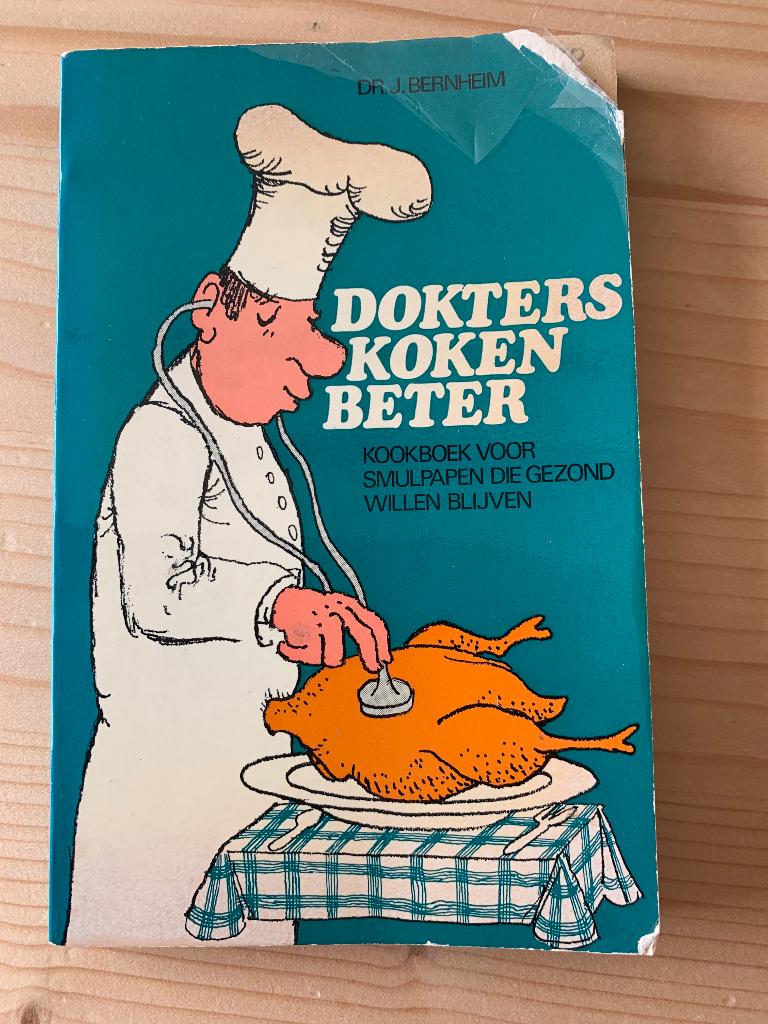Dokters koken beter, Ophalen of Verzenden, Gelezen, Dr. J. Bernheins