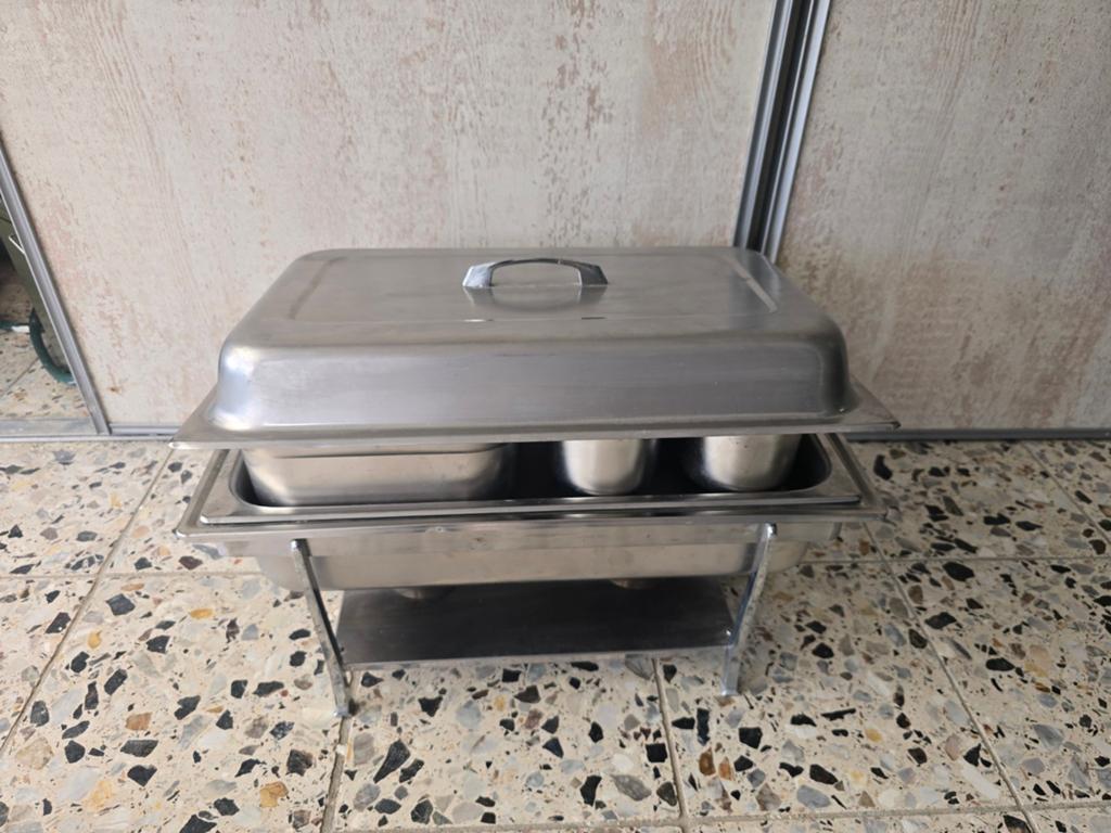 Chafing dish warmhouder, Ophalen