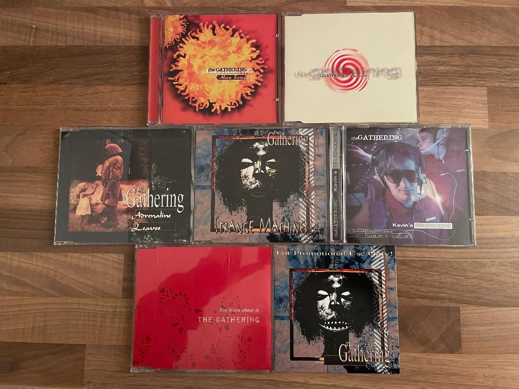 The Gathering CD Singles (7 stuks) vanaf 5,50, 6 singles of meer, Ophalen of Verzenden, Zo goed als nieuw, Pop