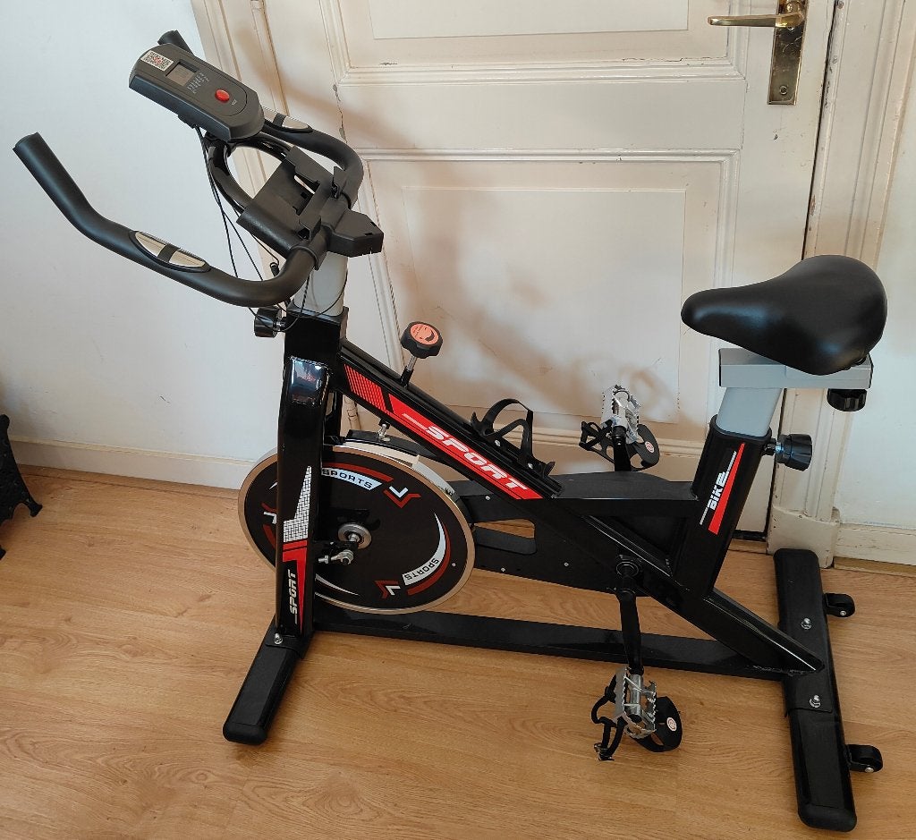 : FitFirst Rider 3 hometrainer + Vloermat + Stoelfiets, Ophalen, Overige materialen, Benen, Nieuw