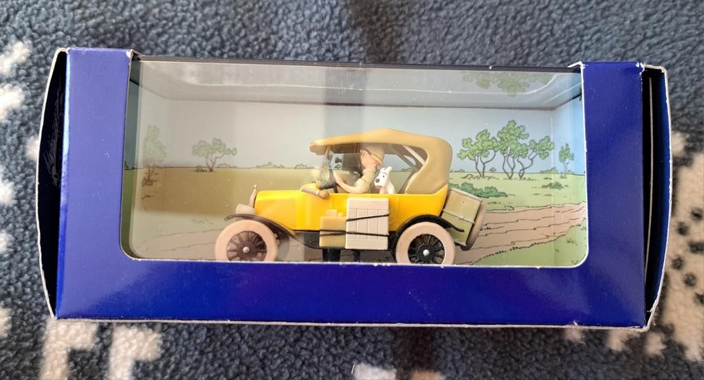 Tintin auto. Ford T uit Kuifje in Afrika, 2002, Ophalen of Verzenden, Auto