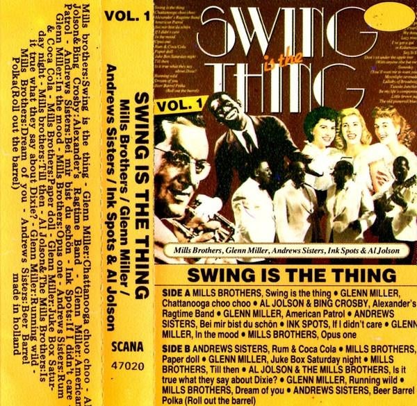 Swing is the Thing Vol 1 MC, Gebruikt, 1 bandje, Ophalen of Verzenden, Origineel