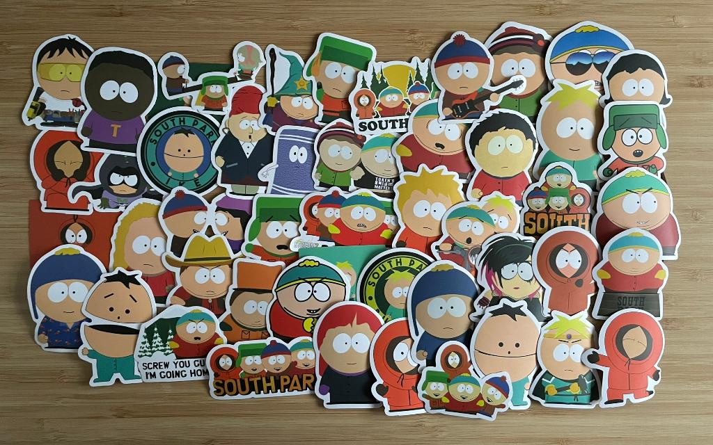 South park stickers, Verzenden, Nieuw, Meerdere stickers