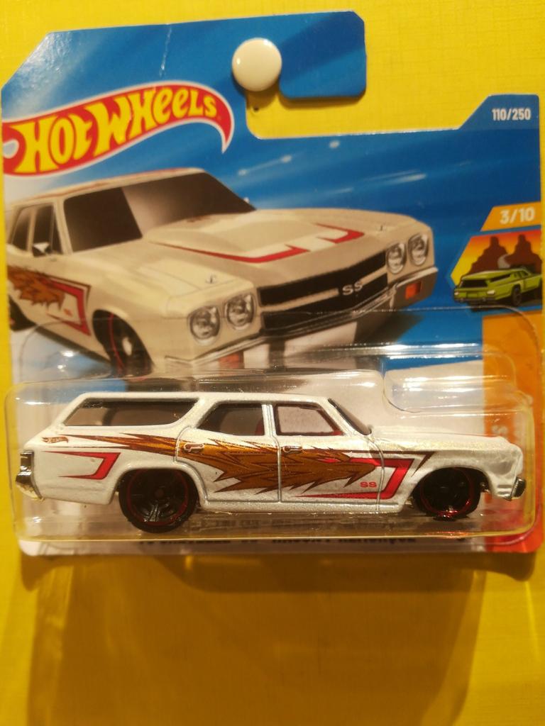 '70 Chevy Chevelle SS Wagon Hot Wheels Wagons 2026, Hobby en Vrije tijd, Modelauto's | Overige schalen, Nieuw, Auto, Ophalen of Verzenden