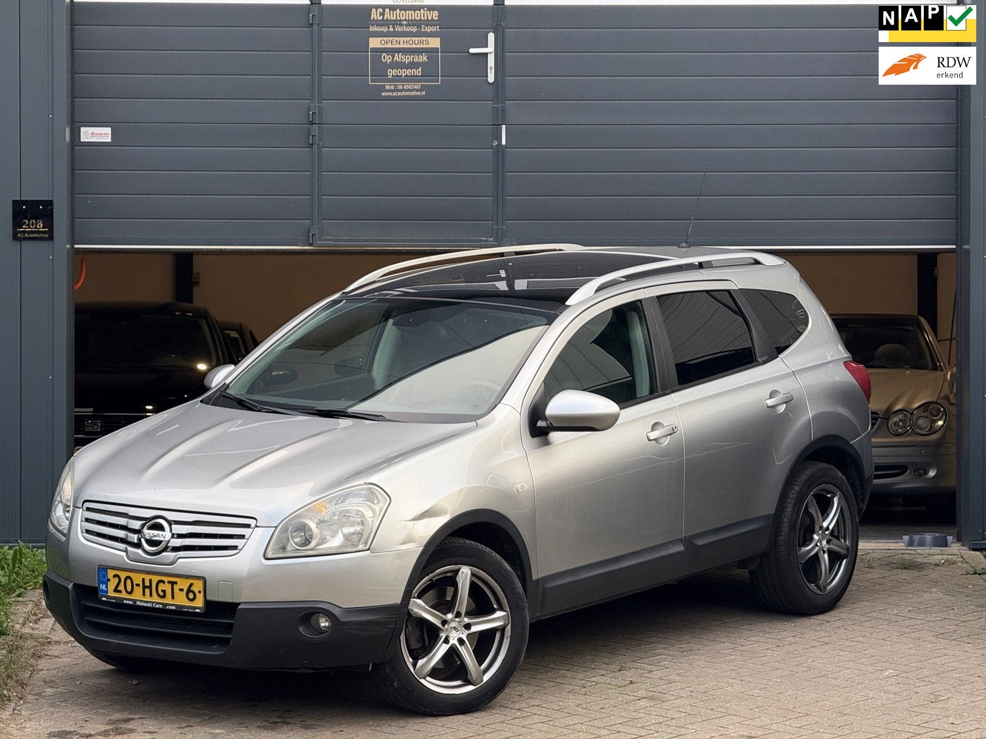 Nissan Qashqai +2 2.0 dCi Tekna 4WD Pano/Navi/Automaat, Auto's, 1350 kg, 150 pk, 7 stoelen, Diesel