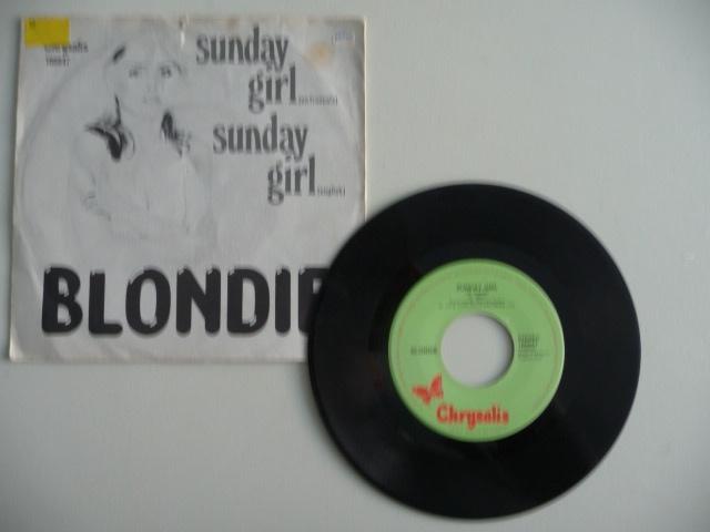single BLONDIE - SUNDAY GIRL - Chrysalis Records, 1978, Ophalen of Verzenden, Gebruikt, Pop