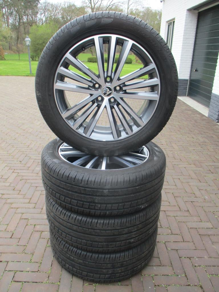 Originele Skoda Kodiaq 19 inch velgen zomer Sirius IZGST, Gebruikt, Banden en Velgen, 235 mm, Personenwagen