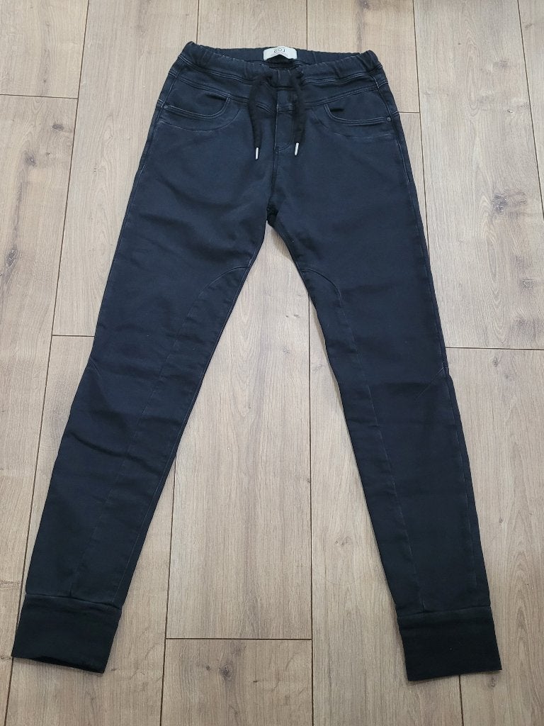 Dames sweatpants / jogging / broek C.O.J. maat XS, Kleding | Dames, Zwart, Overige typen, Zo goed als nieuw, Maat 34 (XS) of kleiner