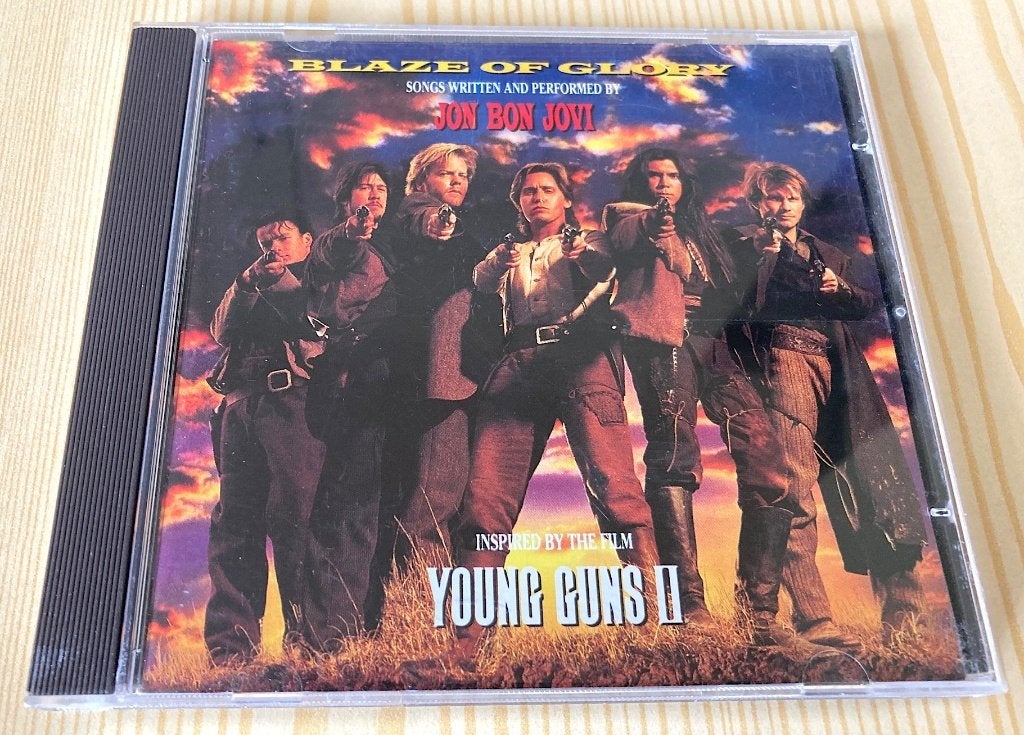 CD Bon Jovi - Blaze Of Glory (Soundtrack Young Guns 2), Soundtrack, Ophalen, Zo goed als nieuw, Album