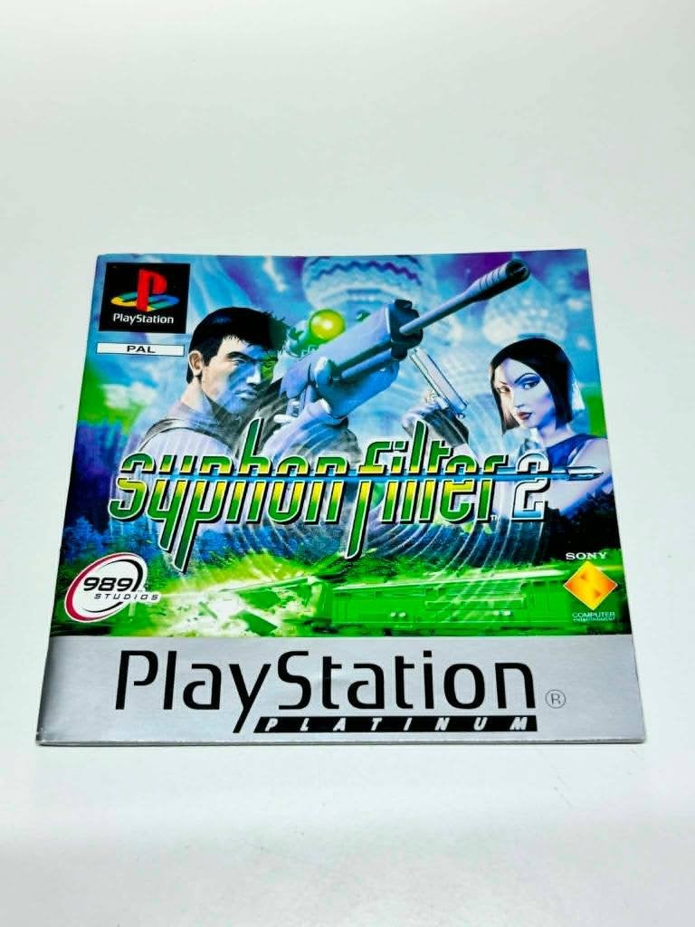 Syphon Filter 2 Boekje PlayStation 1 Ps1, Spelcomputers en Games, Games | Sony PlayStation 1, Vanaf 18 jaar, Shooter, 1 speler