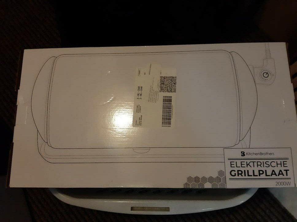 Elektrische grillplaat, Ophalen, Overige materialen