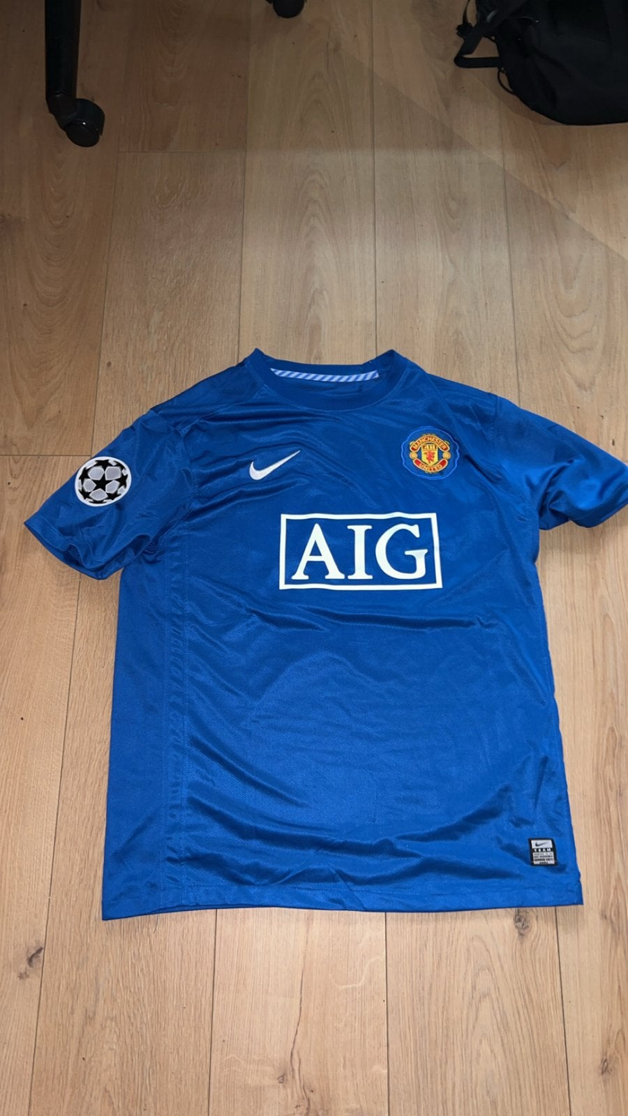Manchester United Ronaldo uitshirt maat xl valt kleiner aan, Blauw, Ophalen of Verzenden, Voetbal, Maat 56/58 (XL)
