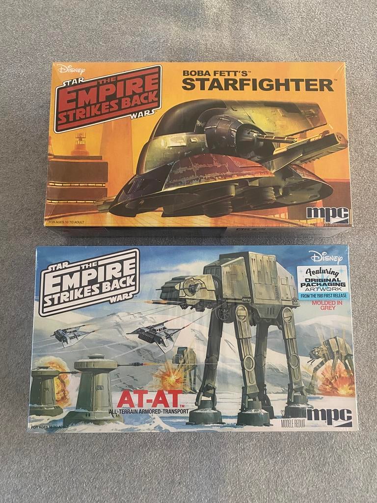 Star wars mpc AT AT & Boba Fett’s starfighter model kits, Verzamelen, Ophalen of Verzenden, Nieuw, Replica