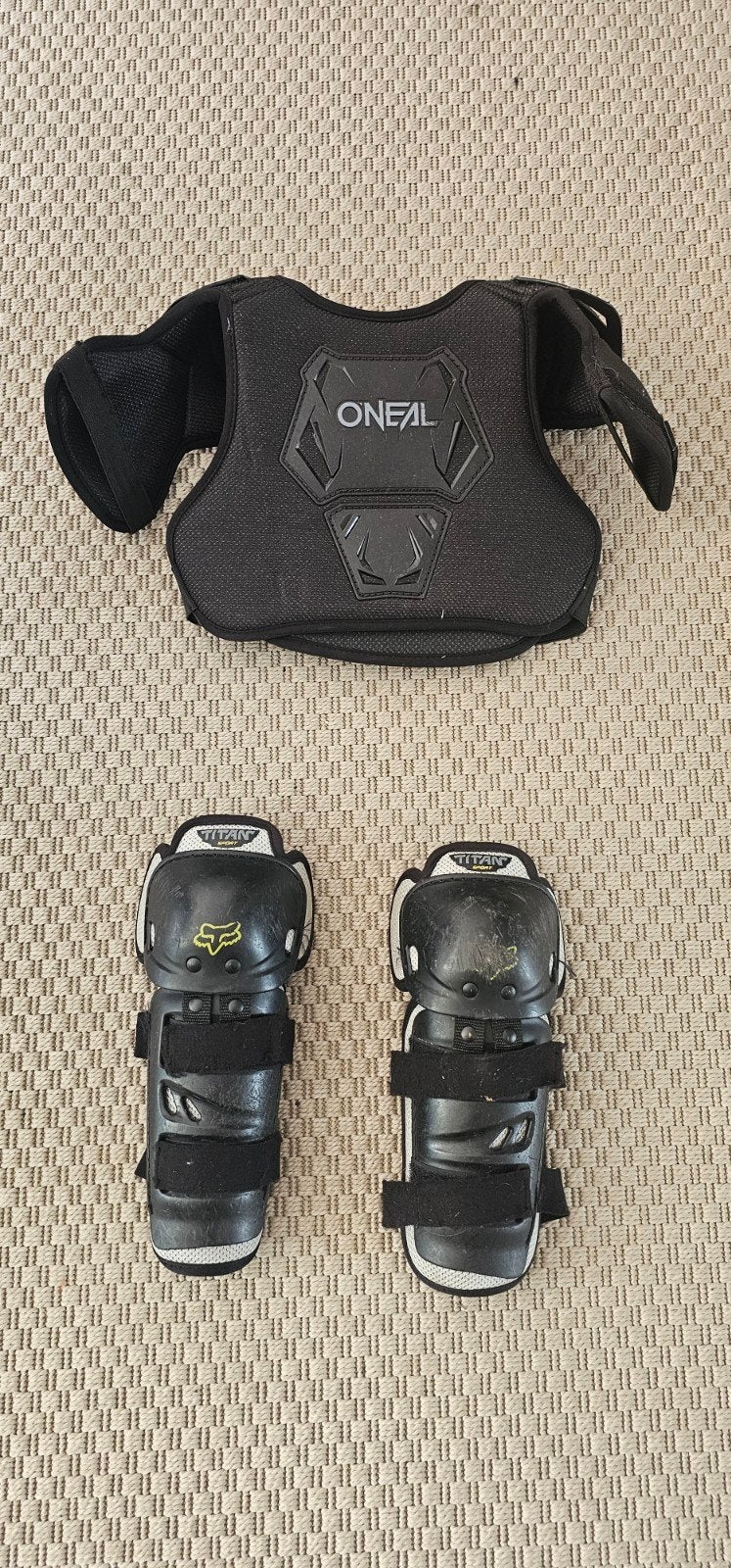 O'Neal Body Protector en Fox Scheenbeschermers, Sport en Fitness, Ophalen of Verzenden, Gebruikt