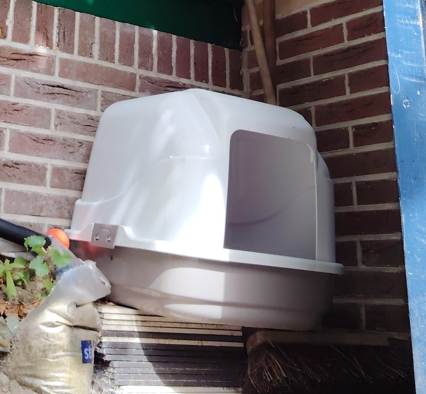 Kattenbak, Dieren en Toebehoren, Kattenbakken, Ophalen, Zo goed als nieuw, Open