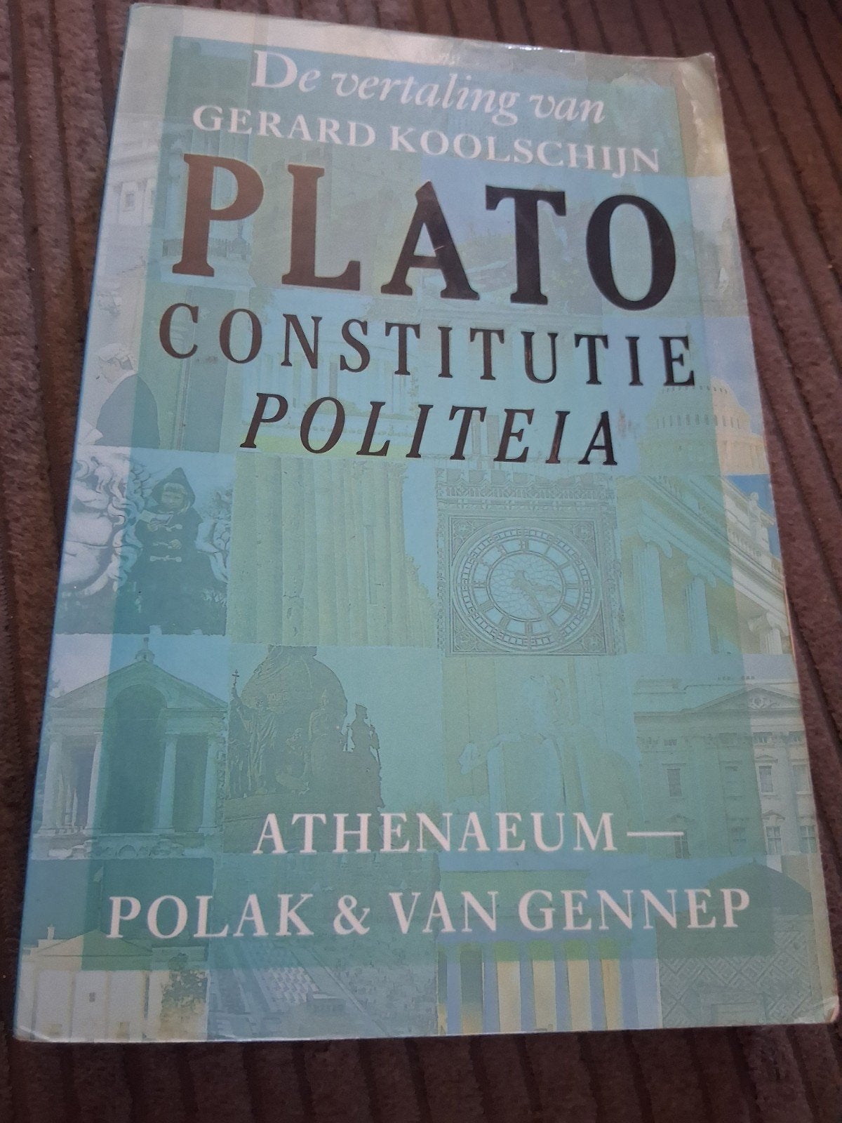 Plato - Constitutie Politeia (De Staat) - Gerard Koolschijn, Ophalen of Verzenden, Gelezen, Plato, Nederland