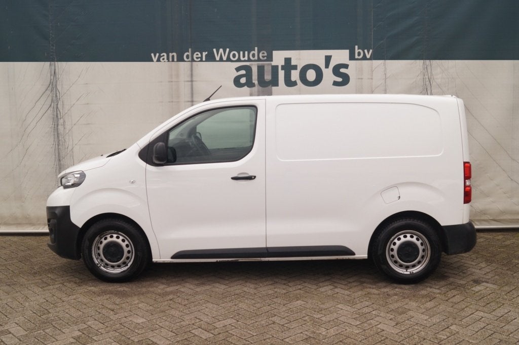 Peugeot Expert 1.5 BlueHDI 120pk Compact Premium -AIRCO-PDC-, Gebruikt, Euro 6, 4 cilinders, Leder en Stof