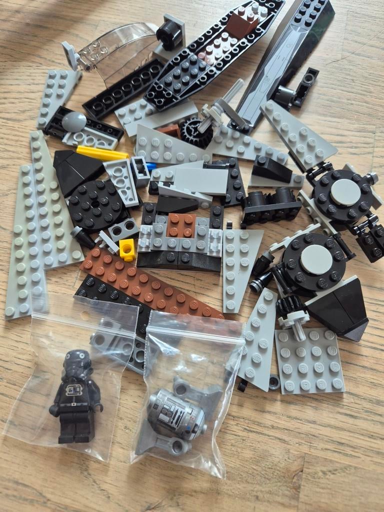 Lego Star Wars 7915 V-wing fighter, Star Wars, Lego, Ophalen of Verzenden, Zo goed als nieuw