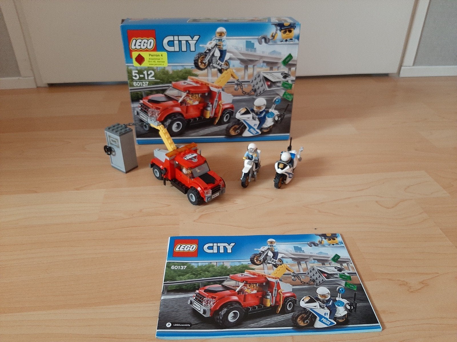 Lego City 60137 Sleeptruck probleem, Ophalen, City, Lego, Zo goed als nieuw