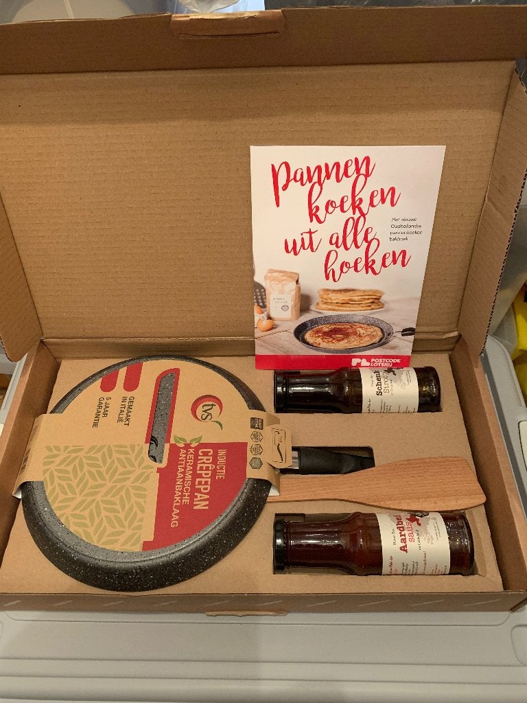 Pannekoekenpan nieuw zie omschrijving., Ophalen, Nieuw, Gietijzer, Overige typen