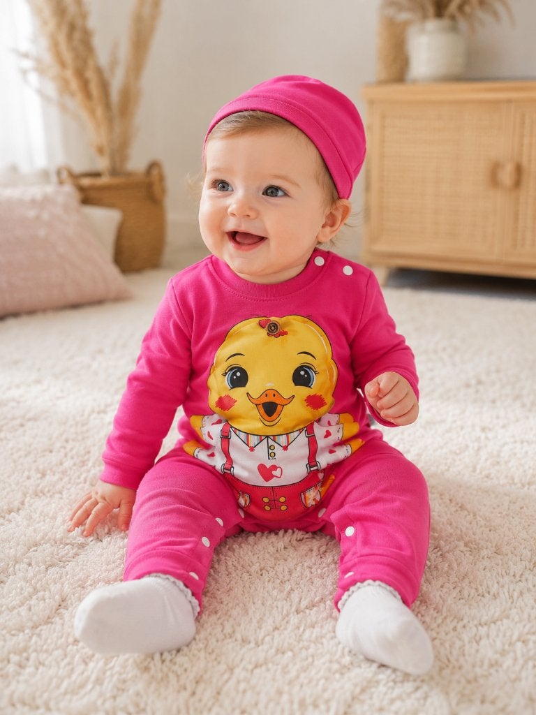 Boxpakje Eren Baby roze met knuffeltje maat 74 NIEUW, Kinderen en Baby's, Babykleding | Maat 74, SO, Eren Baby, Meisje, Nieuw