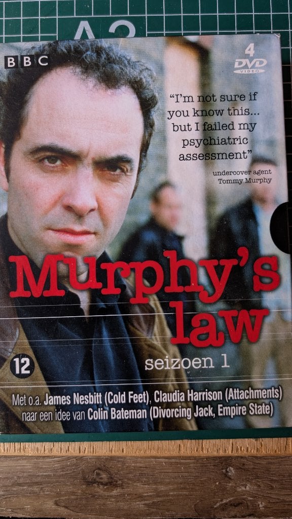 serie Murphy's Law BBC primetime triller seizoen 1= 7,5 uur, Cd's en Dvd's, Seizoen 1, Misdaad, Nederlands, Ophalen of Verzenden