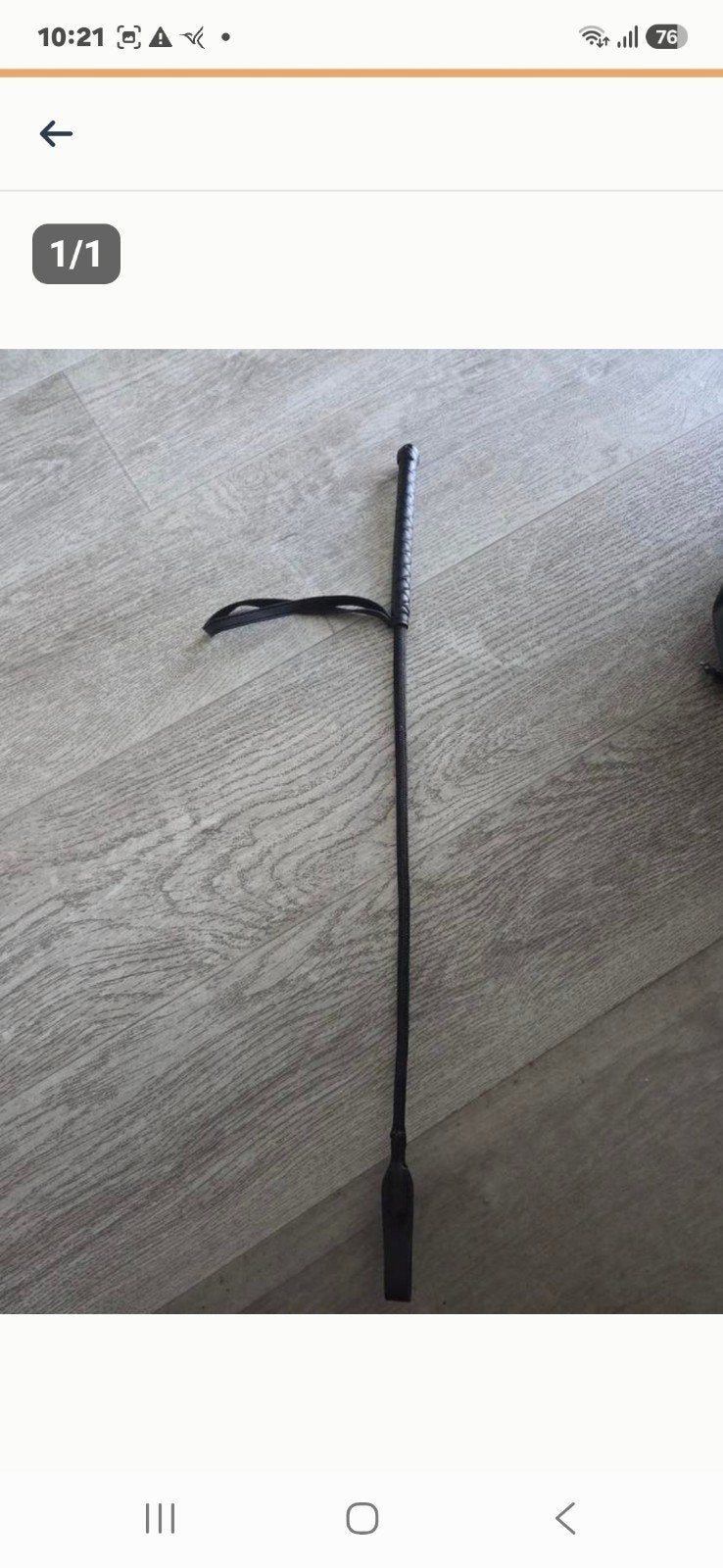 Zweepje voor springen, Ophalen of Verzenden, Springen