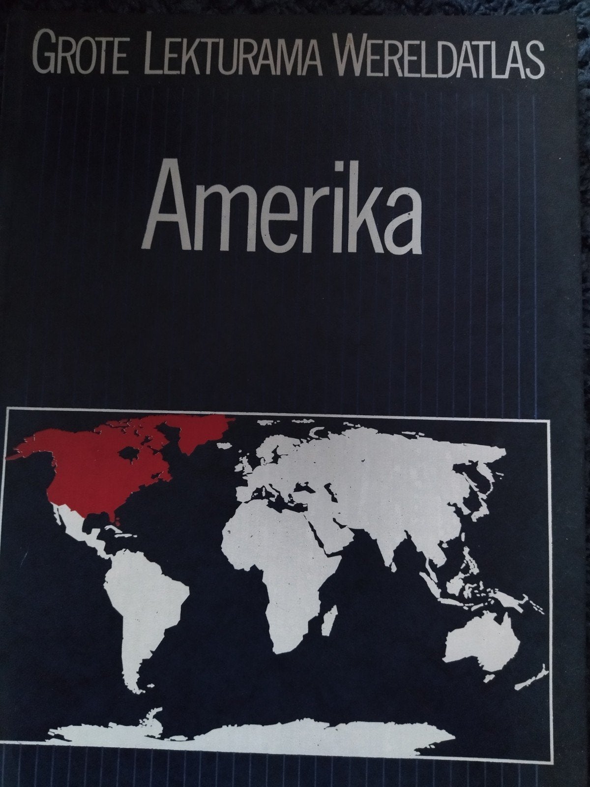 Lekturama Wereldatlas Amerika., Ophalen of Verzenden, Zo goed als nieuw, 1800 tot 2000, Overige atlassen