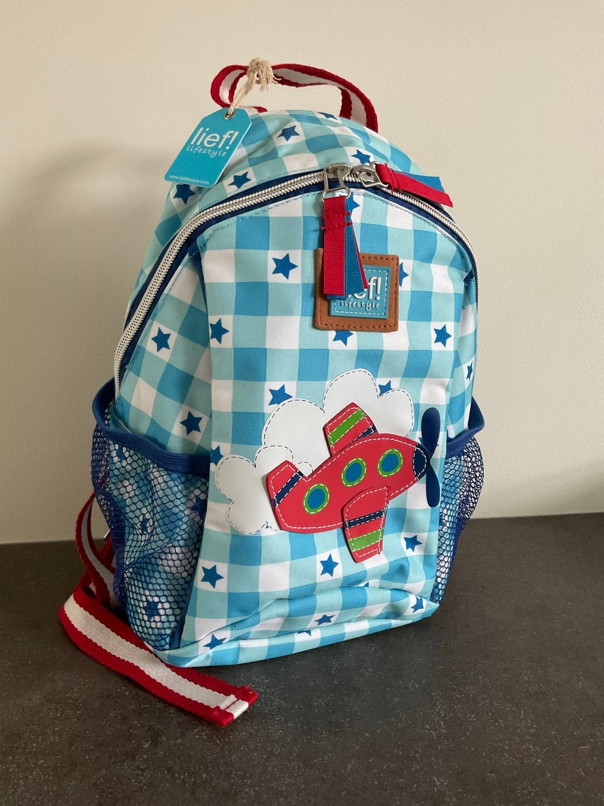 Lief! Lifestyle rugzakje met vliegtuigje - Nieuw, Kinderen en Baby's, Ophalen, Nieuw