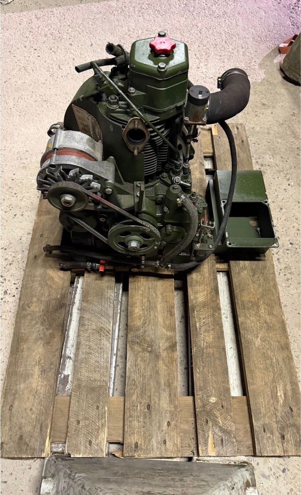 Deutz F1L210D zo goed als nieuw vervangingsmotor, Ophalen of Verzenden