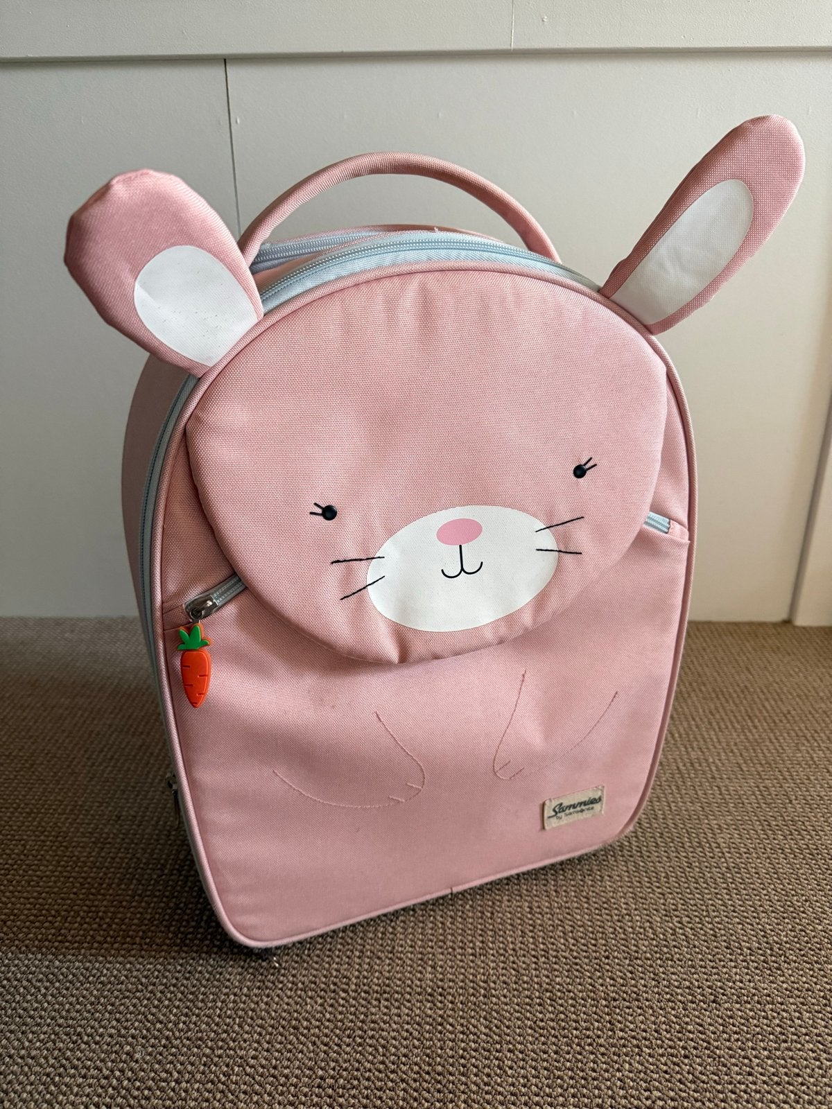 Sammies by Samsonite kinderrolkoffer - Roze konijn, Ophalen, 20 tot 30 cm, Minder dan 40 cm, Zo goed als nieuw