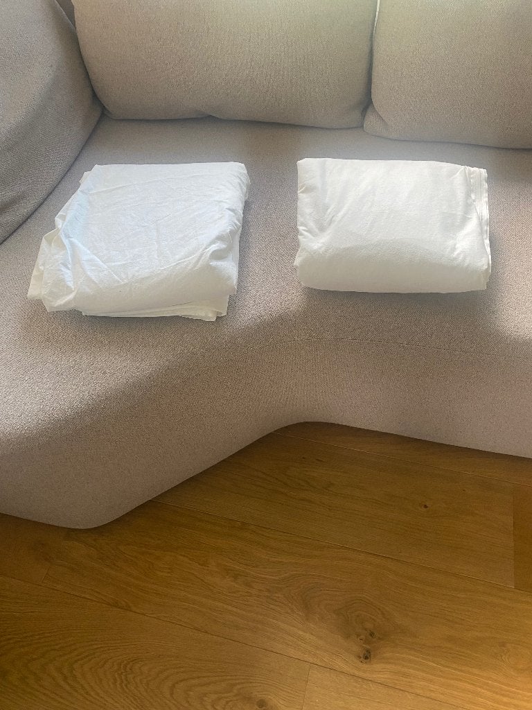 Allergie hoezen van Sanamedi, Huis en Inrichting, Wit, Beddengoedset, Katoen, Tweepersoons