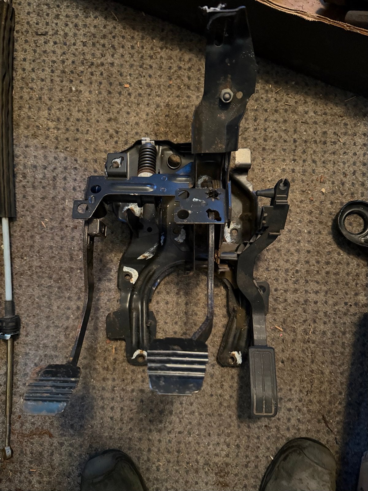 Volkswagen Passat 35i pedalenbox met houder, Auto-onderdelen, Remmen en Aandrijving, Ophalen, Gebruikt, Volkswagen