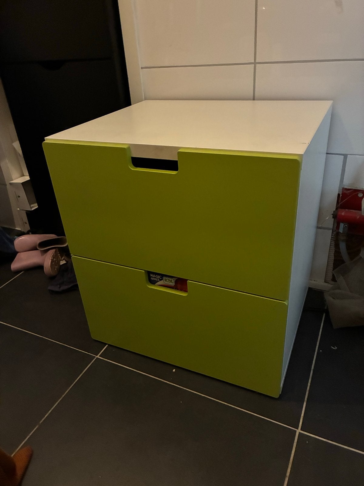 IKEA Småstad kastje met twee lades, Ophalen, Gebruikt, Kast