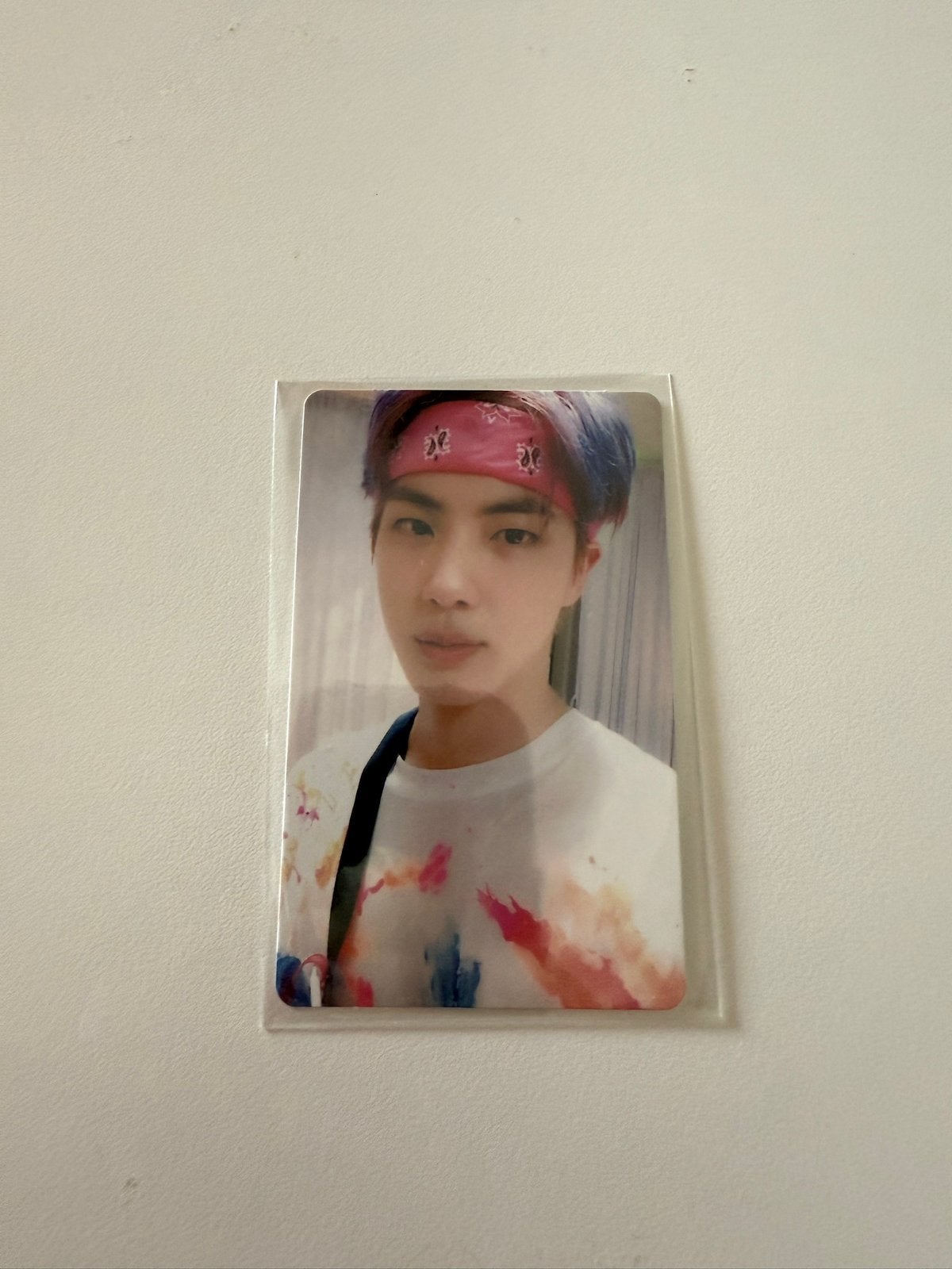 BTS Jin 5th Muster dvd photocard, Ophalen of Verzenden, Zo goed als nieuw