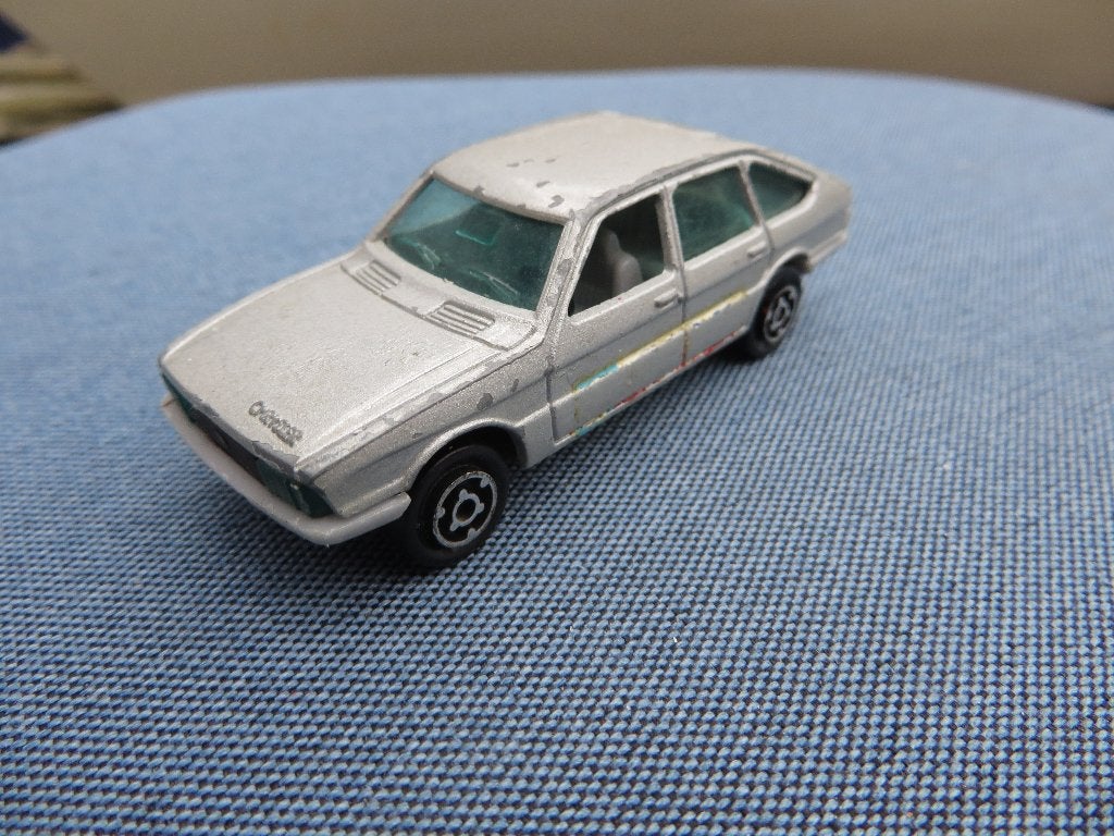 Majorette Simca - Chrysler 1308 zilver, Ophalen of Verzenden, Gebruikt, Auto