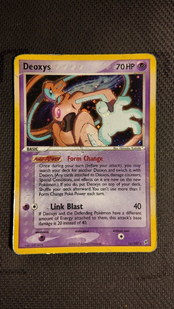 Deoxys 16 Deoxys | Pokemon kaart, Ophalen, Zo goed als nieuw, Losse kaart