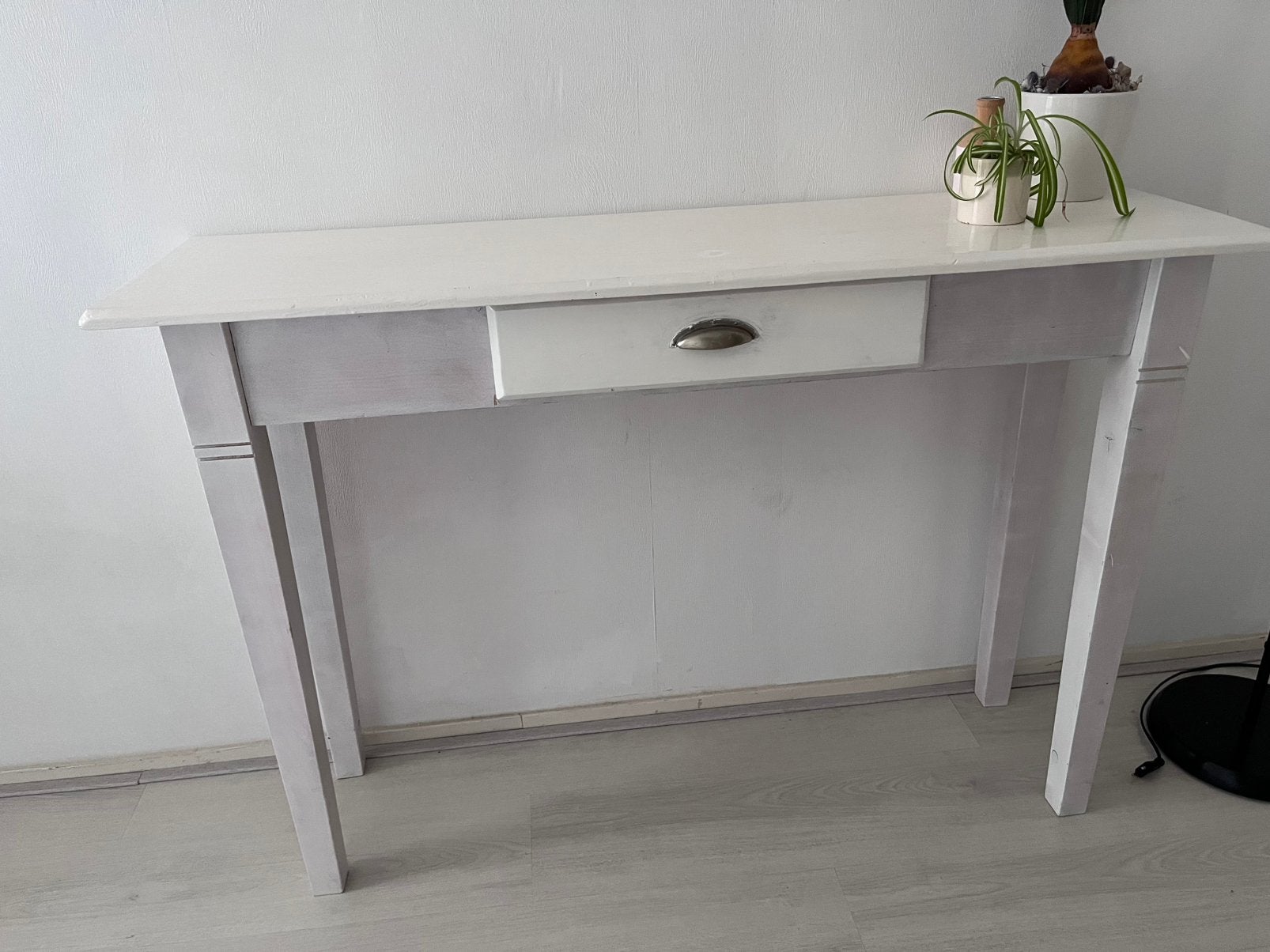 Side table, Ophalen of Verzenden, Gebruikt, 25 tot 50 cm, Rechthoekig