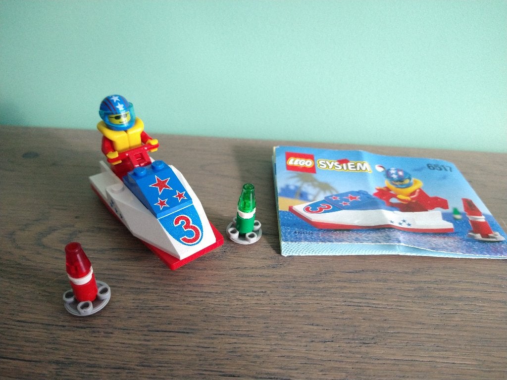 Lego Town city 6517 Jetski, Compleet, Lego, Ophalen of Verzenden, Zo goed als nieuw