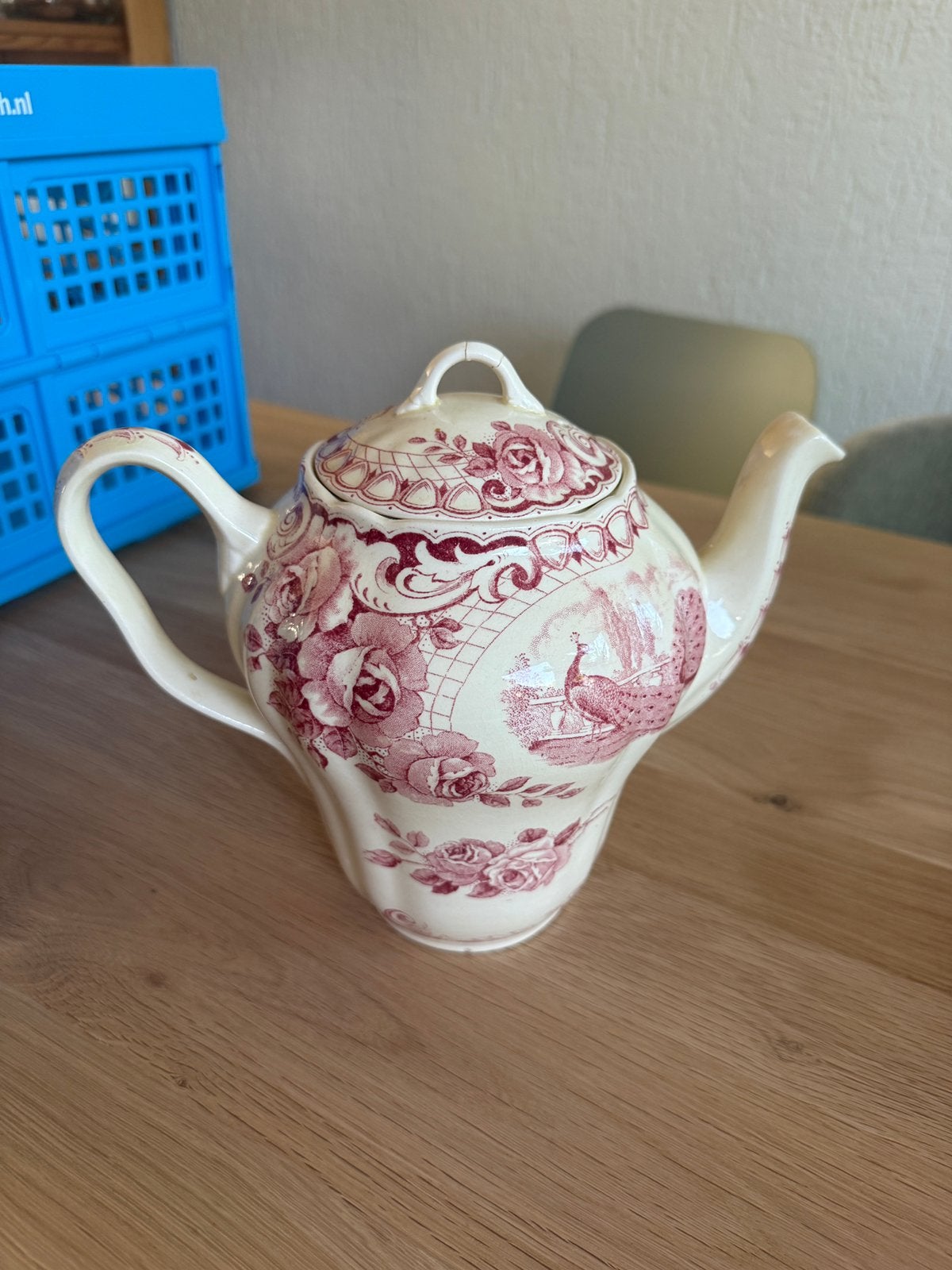 Theepot Petrus Regout & Co, Antiek en Kunst, Antiek | Servies los, Ophalen of Verzenden