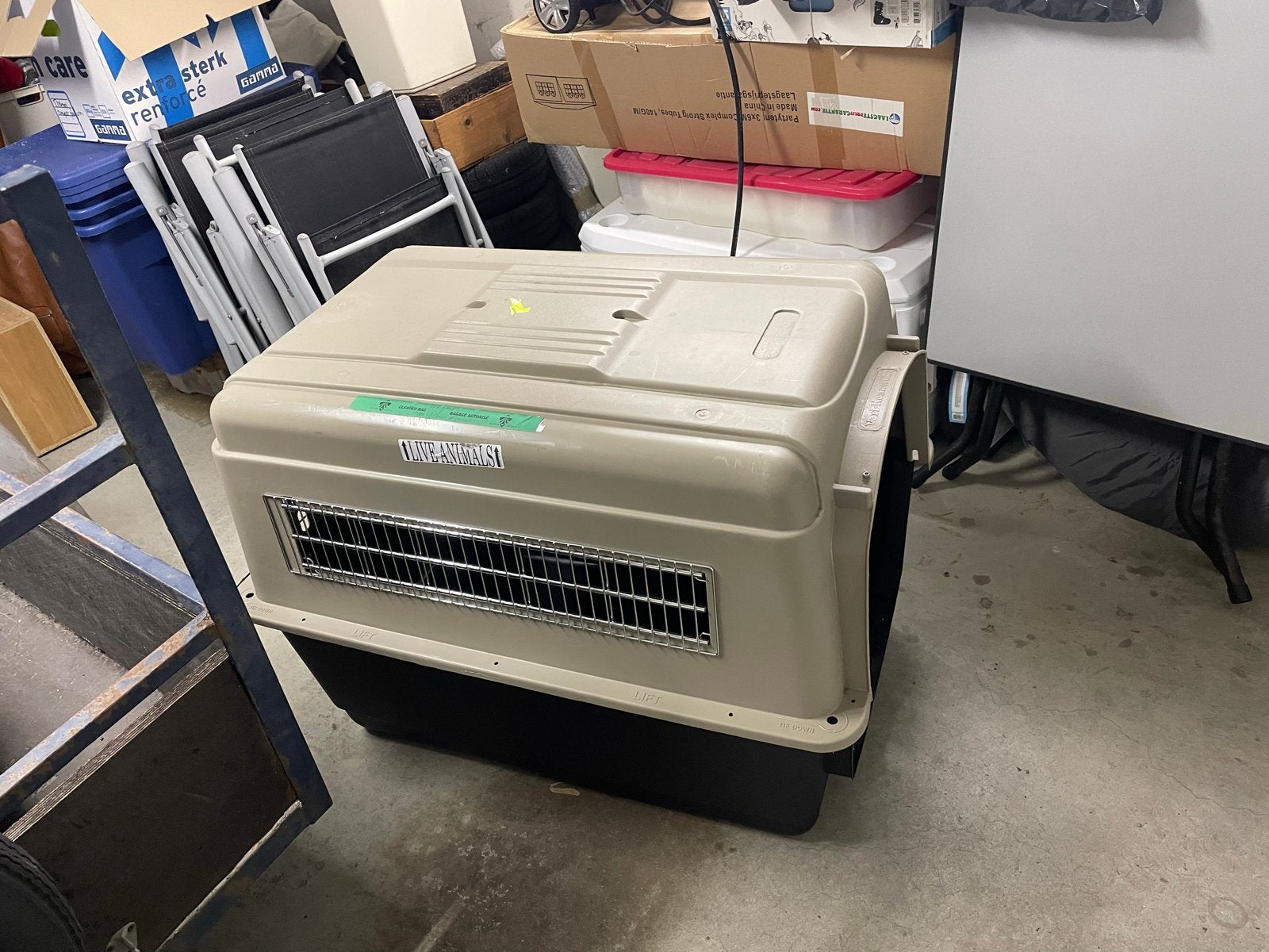 Stevige Petmate Vari Kennel transportbox (XL / Giant), Dieren en Toebehoren, Transportboxen, Zo goed als nieuw, Ophalen