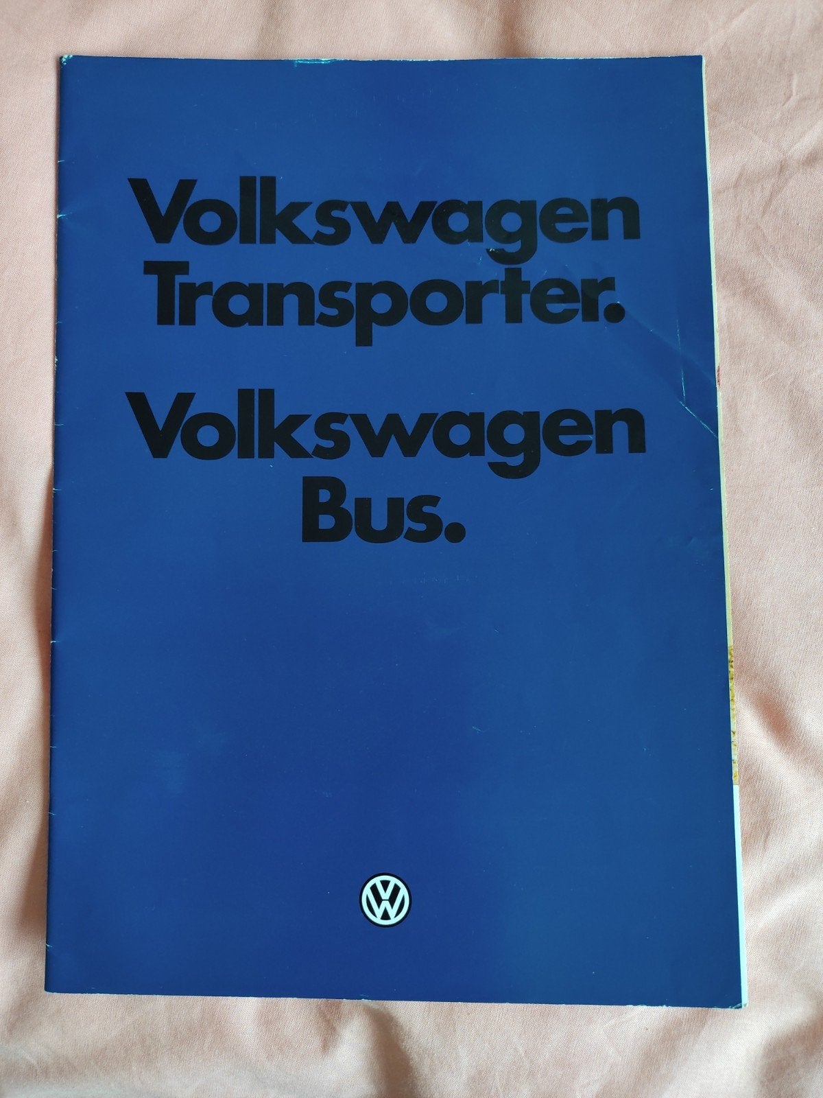 Originele VW Transporter T3 folder (Januari 1982) – Pon Leus, Ophalen, Gelezen, Volkswagen