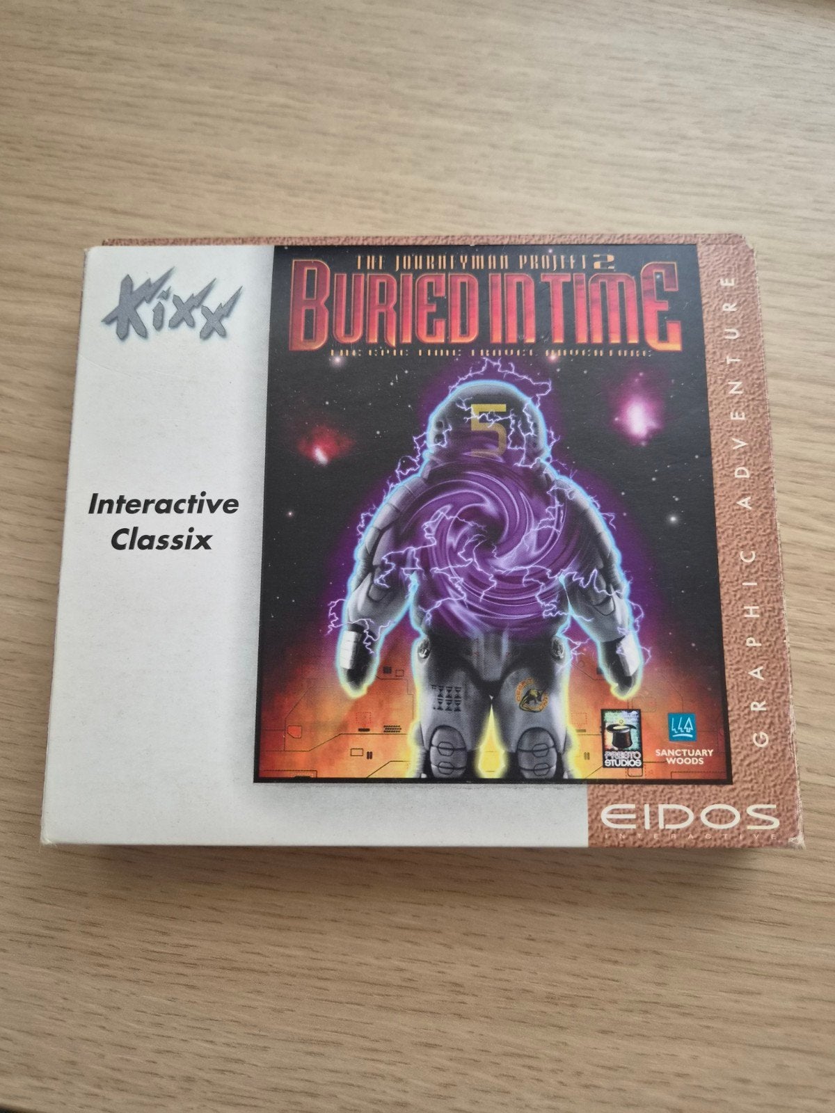 The Journeyman Project 2: Buried in Time (PC, 1995) Compleet, Avontuur en Actie, 1 speler, Ophalen of Verzenden, Zo goed als nieuw