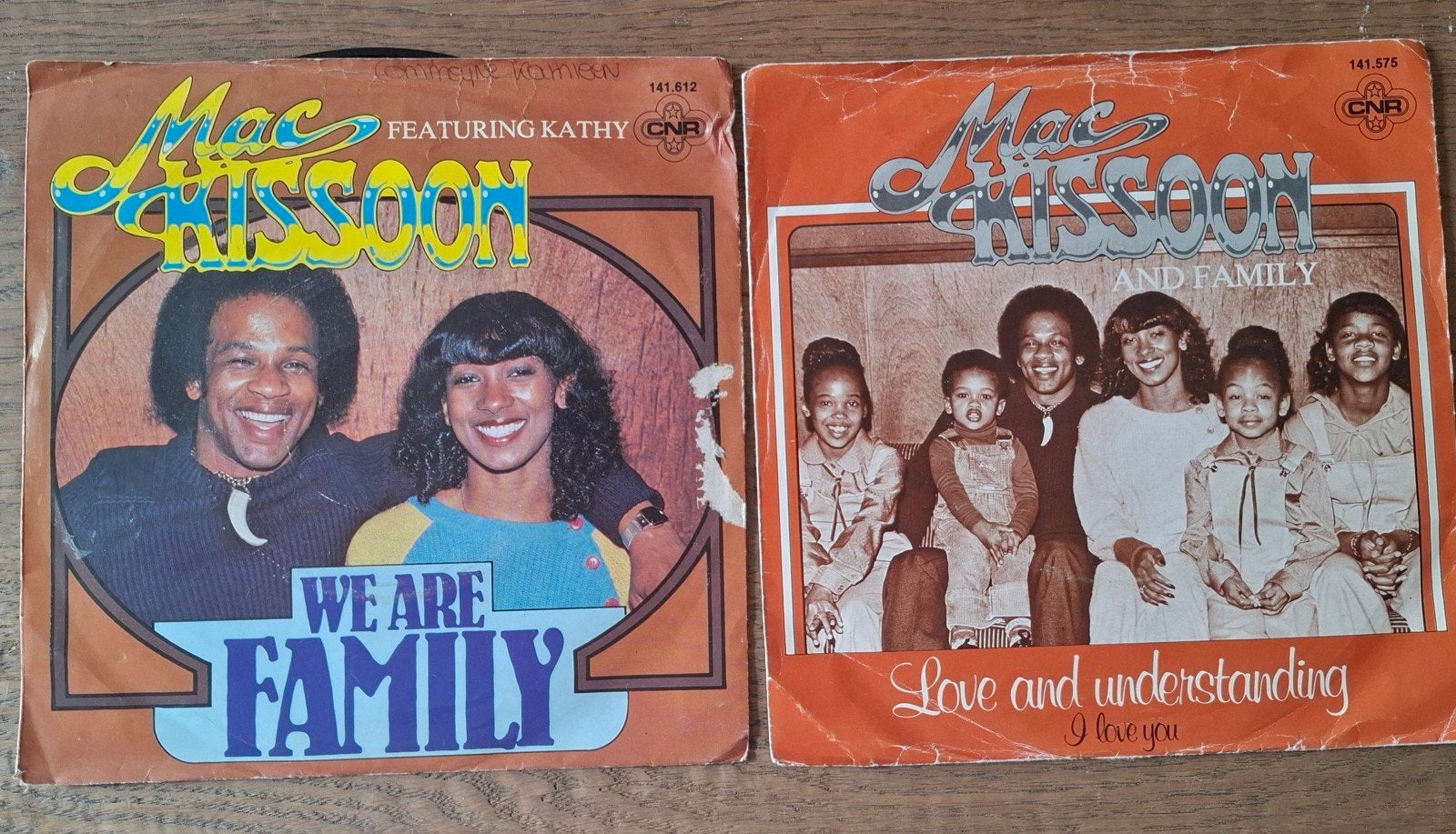 Mac Kisssoon - We Are Family / Love and Understanding 7 inch, Gebruikt, 7 inch, Ophalen of Verzenden, Pop