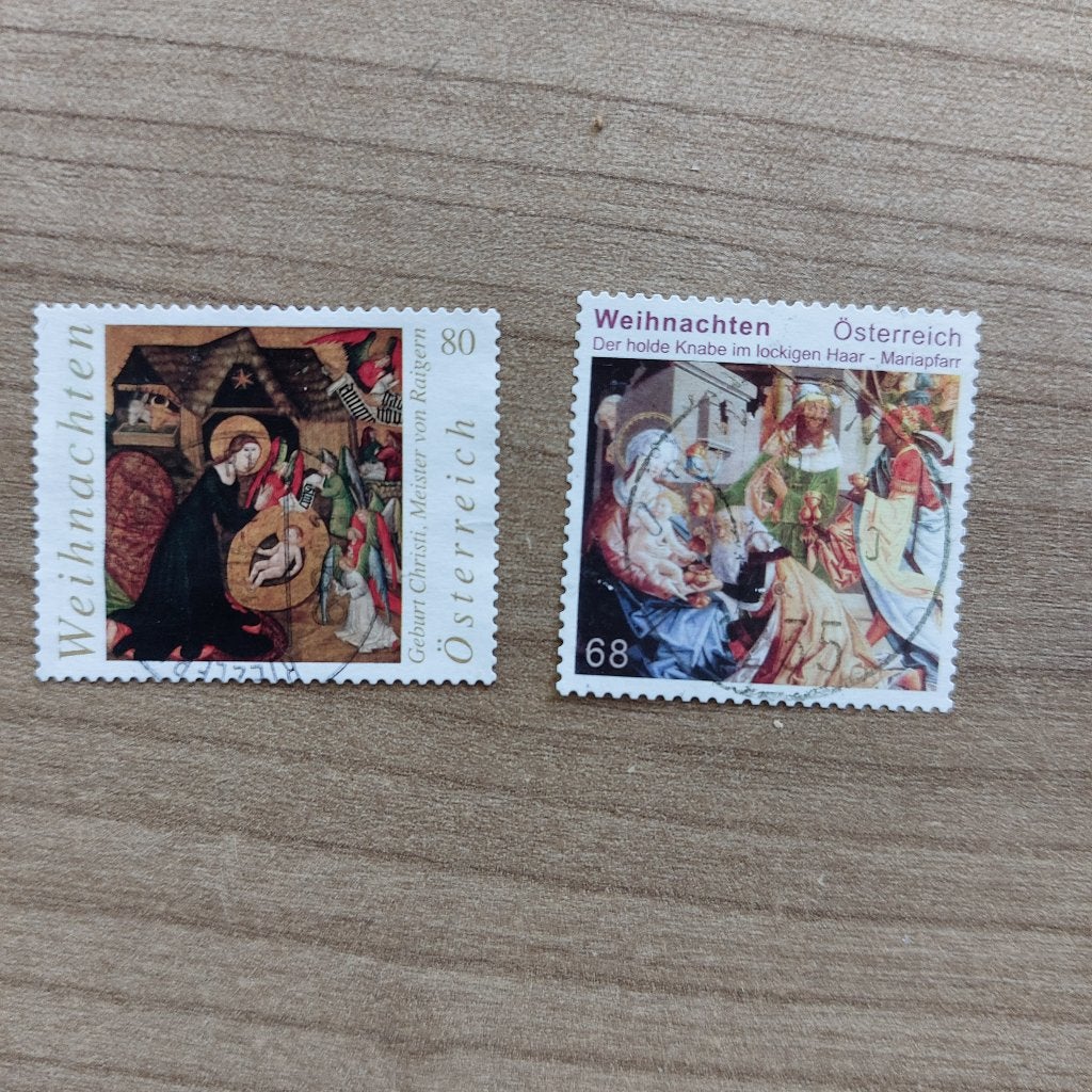 Oostenrijk  Jaar 2016 Kerst, Ophalen of Verzenden, Gestempeld