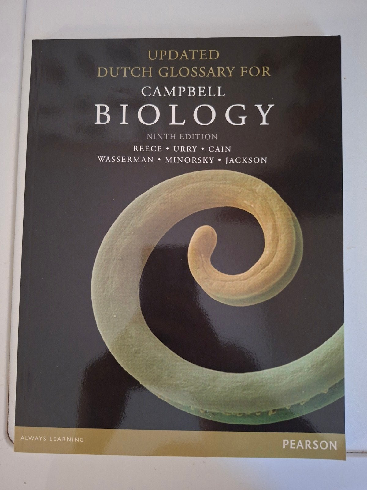 Campbell Biology - Updated Dutch Glossary (9e editie), Reece, Urry, Cain, Wasserman, Minorsky, Jackson, Nieuw, Ophalen of Verzenden