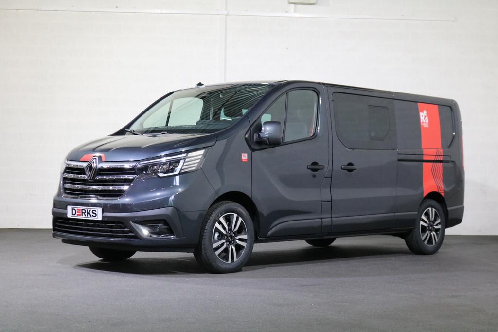 Renault Trafic 2.0 dCi 170pk DC Automaat Airco Navigatie Cam, Auto's, 1940 kg, Stof, Gebruikt, 4 cilinders