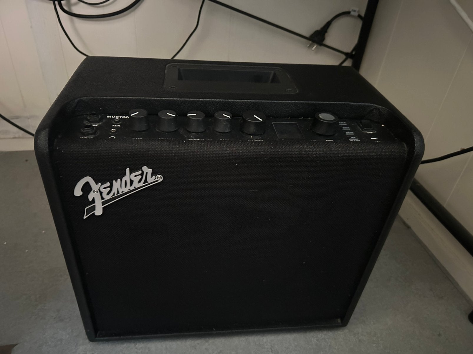 Fender mustang LT25 comboversterker, Ophalen, Zo goed als nieuw, Gitaar, Minder dan 50 watt