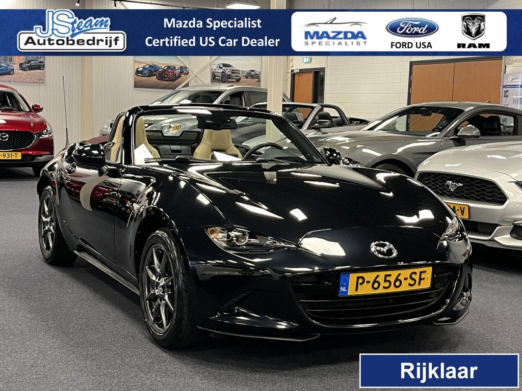 Mazda MX-5 ND Roadster 1.5 SkyActiv-G 131PK Sakura Limited B, Auto's, Mazda, 12 maanden, Achterwielaandrijving, Gebruikt, 4 cilinders